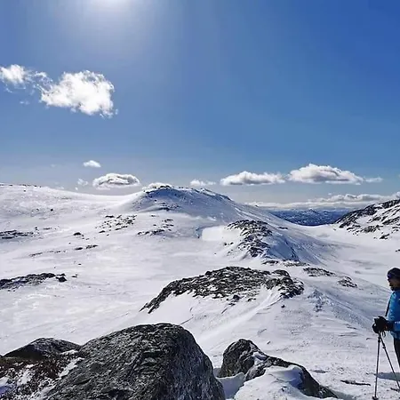 Mountain With A View And Hot Tub Seljord